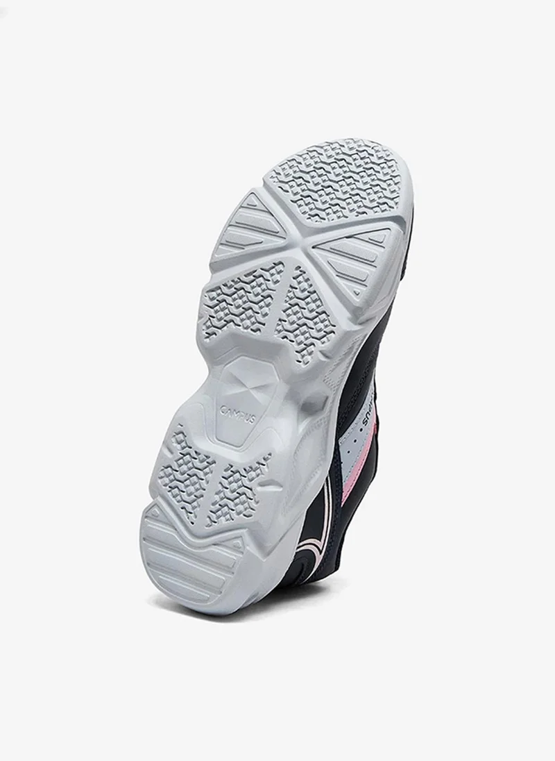 Campus Navy Women Azura Nitrofly Cushion Lace-Up Sneakers-Navy for Women | Best Price UAE
