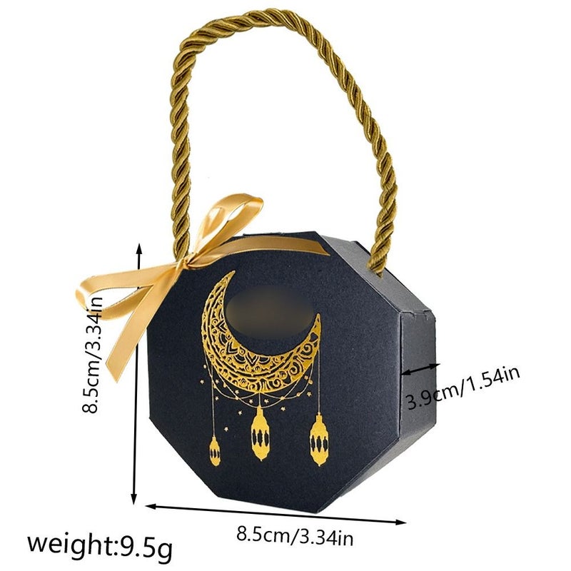 12Pcs Four Suits Ramadan Gift Boxes With Rope And Ribbon For Eid Al Fitr - Image 5
