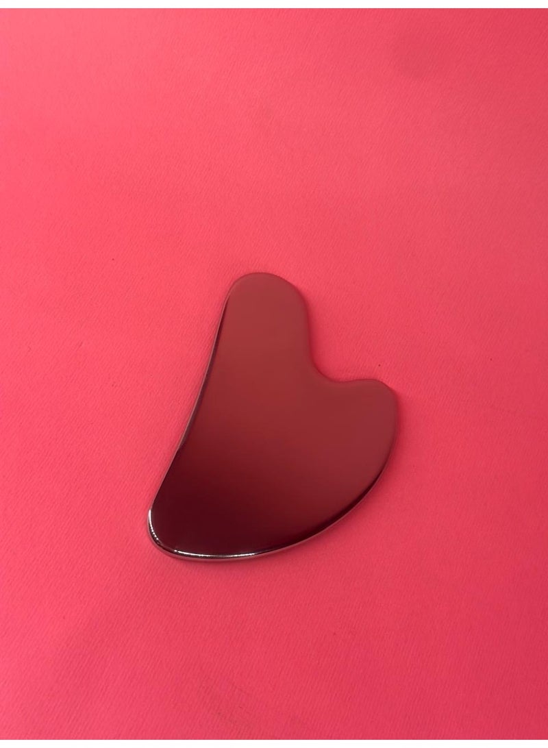 Face Massage Roller Stainless Steel for Body, Face, Neck and Eyes, Durable Gua Sha, Gua Sha Skin Care Gift Stainless Steel for Women wrinkle and anti-aging 100gm - Image 1