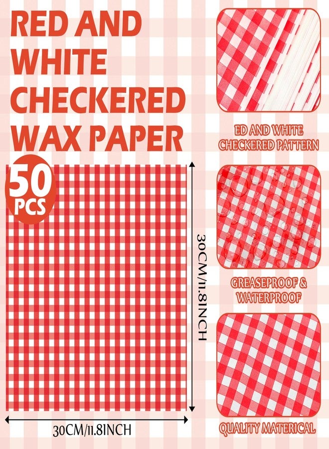 Geosar 50 Set Crawfish Boil Party Supplies Lobster Decor Disposable Paper Food Trays Bulk 50 Food Boats with 50 Wax Papers for Seafood Party Supplies Lobster BBQ Gathering Picnic Cookout Birthday - Image 4