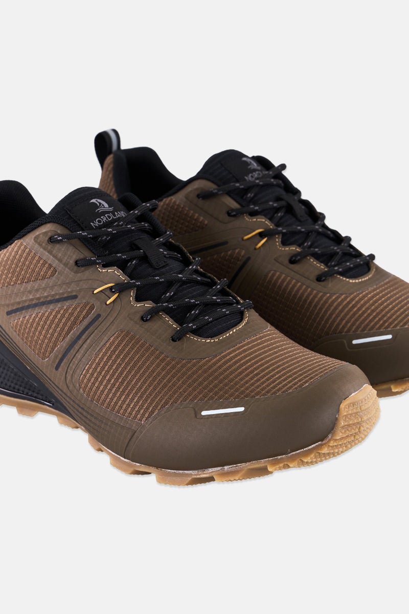 Nordland أحذية خارجية للرجال مزودة بأربطة، بني - Image 3