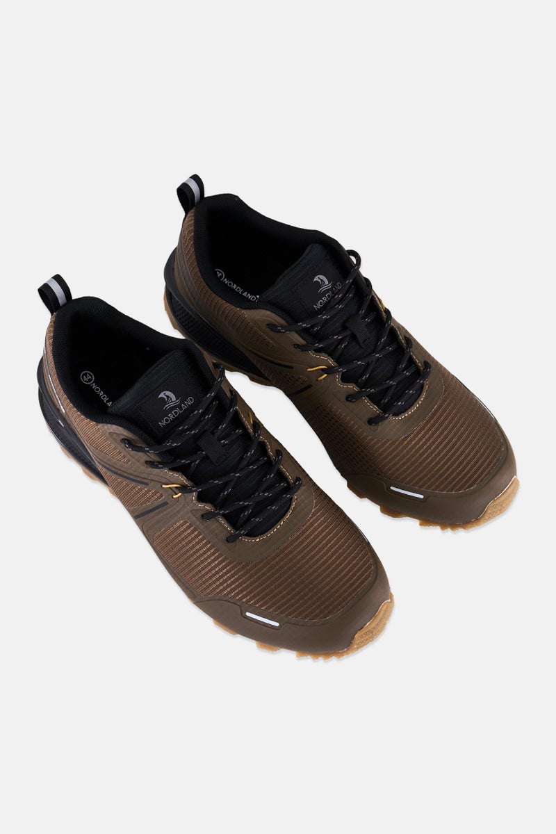 Nordland أحذية خارجية للرجال مزودة بأربطة، بني - Image 4