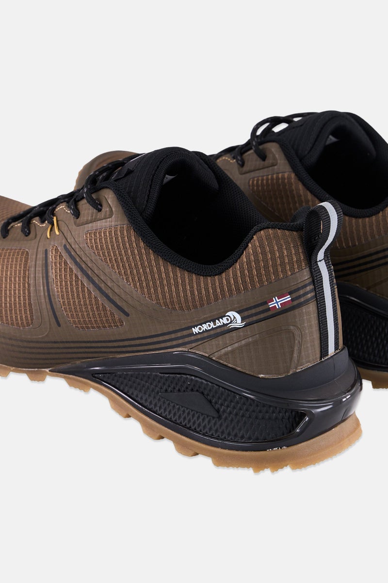 Nordland أحذية خارجية للرجال مزودة بأربطة، بني - Image 2