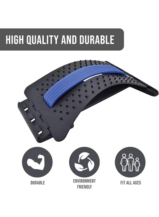 Back Stretcher & Neck Relaxer Combo Pack - Adjustable, 3 Height Levels for Pain Relief - Image 5