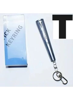 Cute KPOP Light Keychain Silicone Keychain Light Stick Pendant Keyring Bag Accessories Birthday Gift-Color:T-Ships From:CHINA