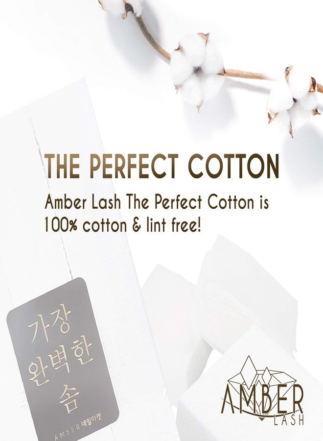Amber Lash the Most Perfect Lint-Free Cotton Pads, 600 Count - Image 2