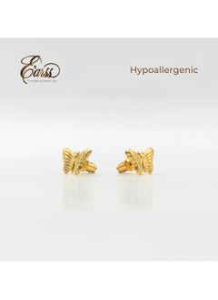 Butterfly Gold Earrings | Stainless Steel | Gold Plated - pzsku/Z32E46ADE95FD6C768955Z/45/_/1732172393/0859f170-8d2b-45ea-9a22-d95c0ac4cc39