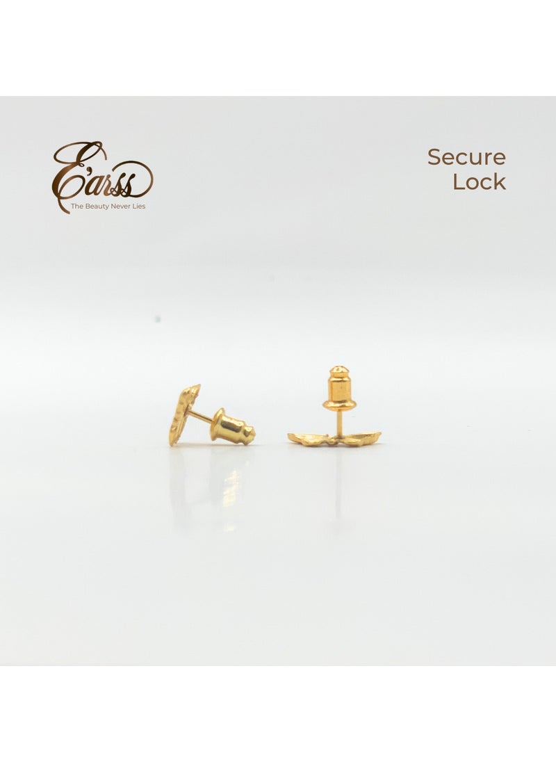 Earss Butterfly Gold Earrings | Stainless Steel | Gold Plated  - Image 5