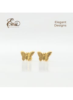 Butterfly Gold Earrings | Stainless Steel | Gold Plated - pzsku/Z32E46ADE95FD6C768955Z/45/_/1732172403/dd66a25a-45ea-4b0d-8d83-150bf0d9a485