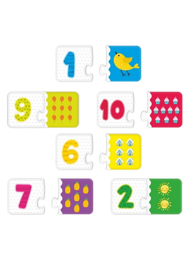 Webby Counting Numbers 2 Pieces Learning Pack Jigsaw Puzzle, Montessori Early Educational Pre School Puzzle Toys For 3+ Years Kid - Image 4