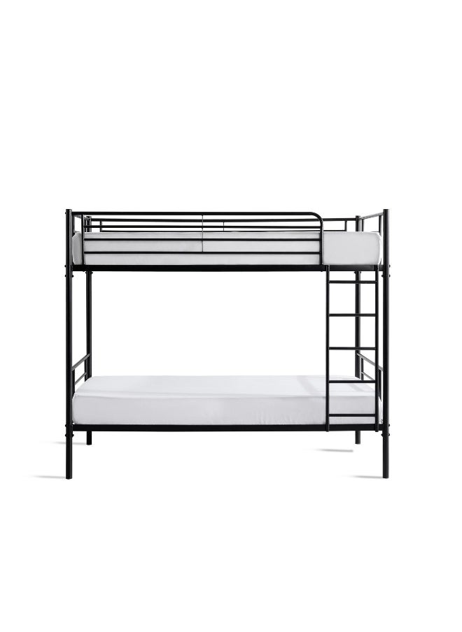 Pan Home Neva Kids Bunk Bed 90X190 Cm - Black  - Image 1