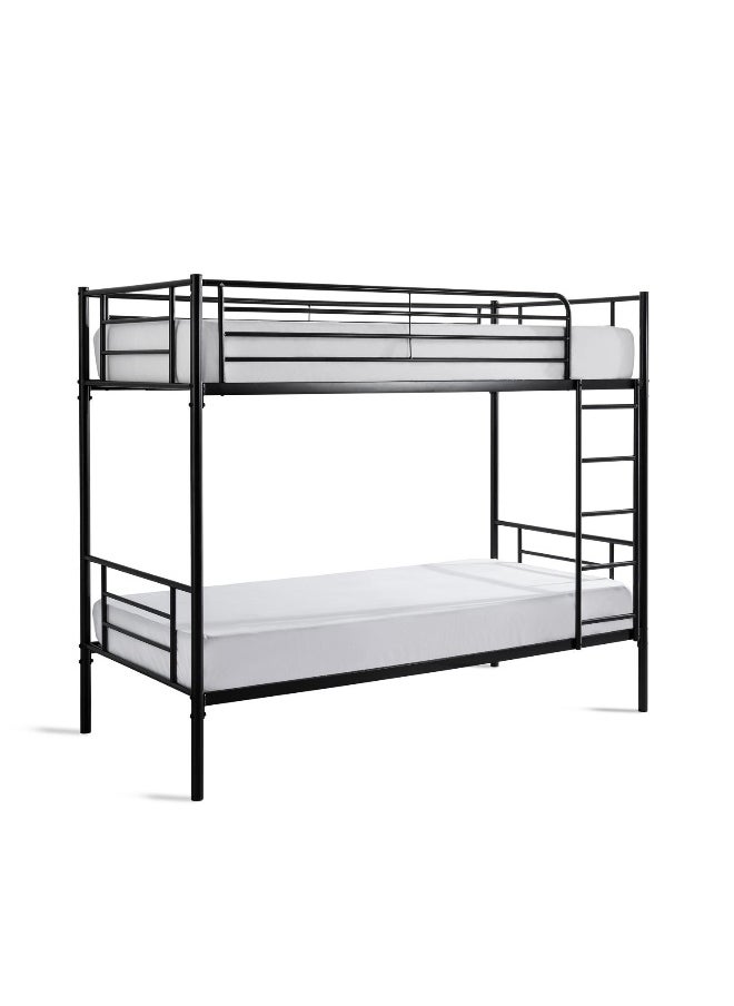 Pan Home Neva Kids Bunk Bed 90X190 Cm - Black  - Image 4