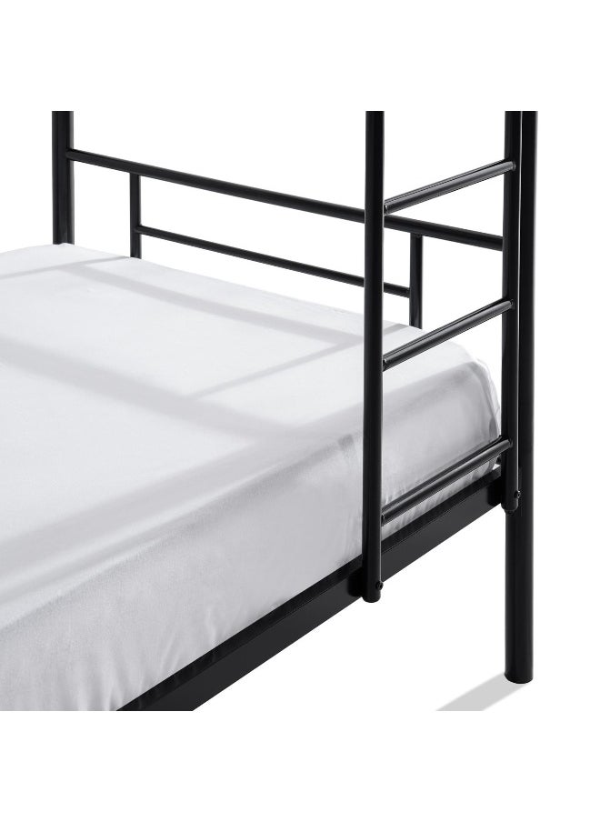 Pan Home Neva Kids Bunk Bed 90X190 Cm - Black  - Image 2