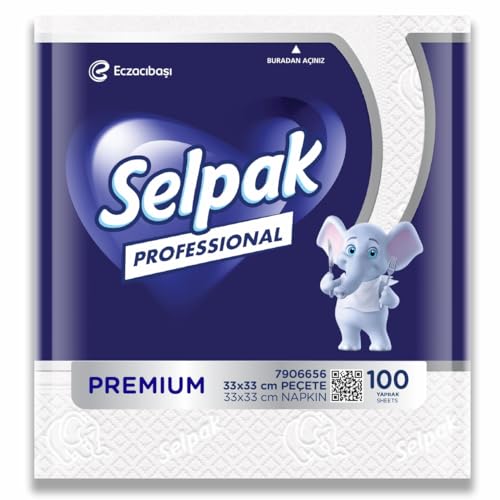 Selpak Professional Premium Luncheon Napkin Tissue 2ply 100sheets - Image 1