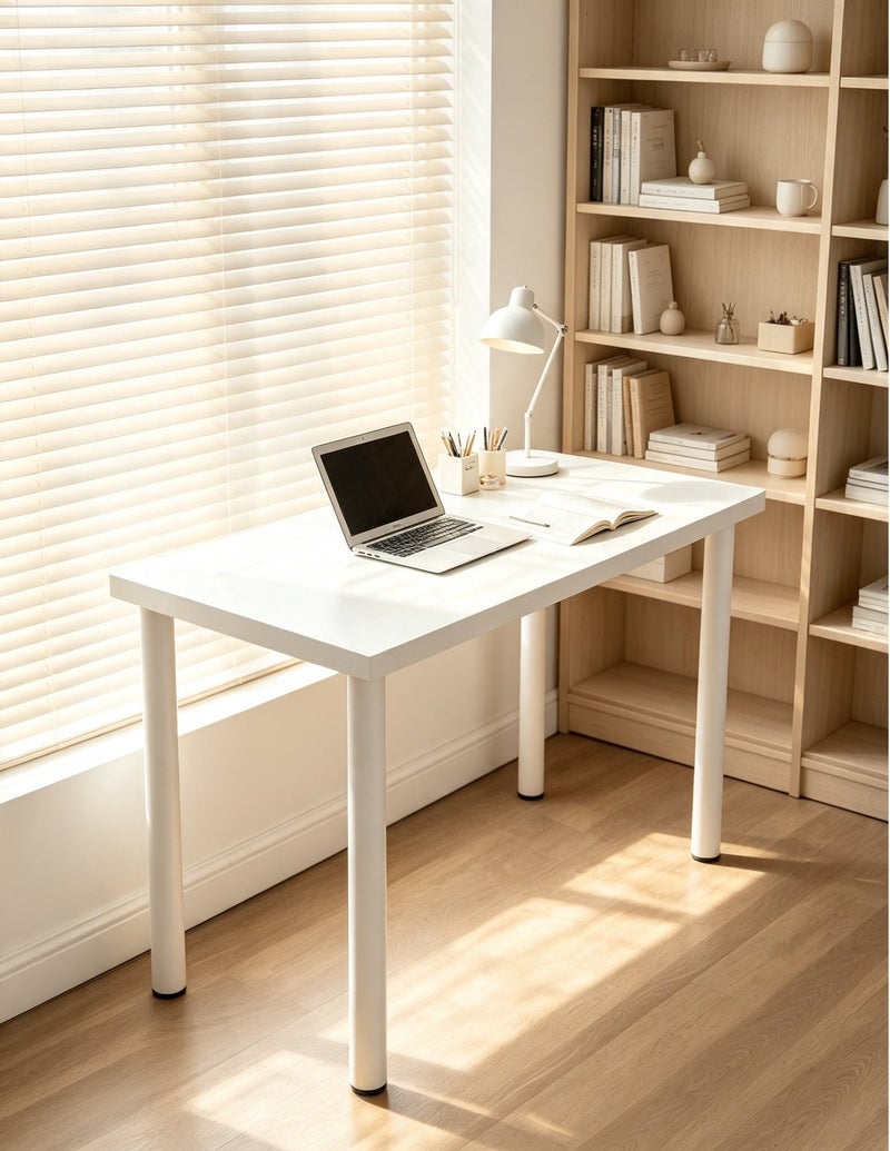 dida-cosmos 100*40*74cm Computer Desk Home Office Writing Study Desk Modern Simple Style Laptop Table - Image 3