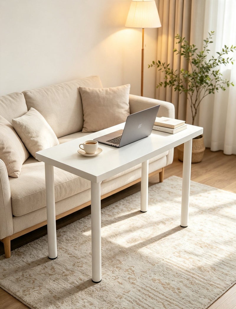 dida-cosmos 100*40*74cm Computer Desk Home Office Writing Study Desk Modern Simple Style Laptop Table - Image 5