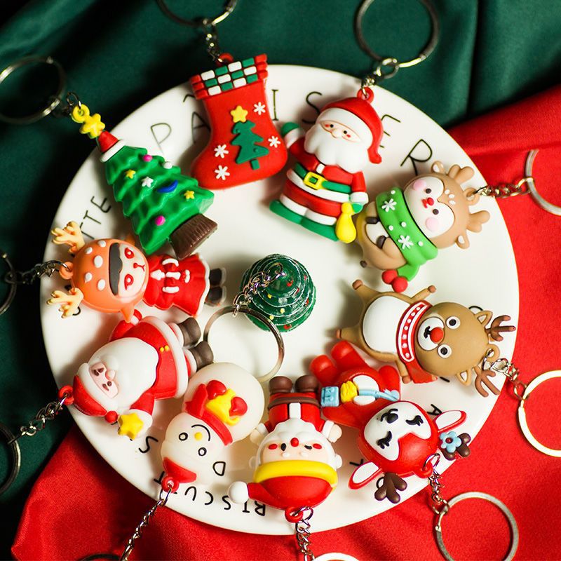 Christmas Keychain Primary School Student Reward Kindergarten Gift Small Gift Whole Class Christmas Small Gift Practical Gift - Image 4