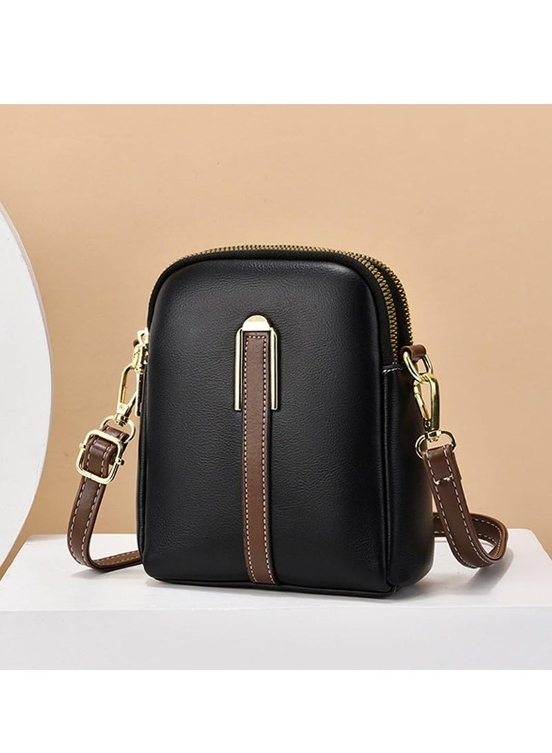 Zikra Crossbody Purses New Business Commuteuse Messenger Bag Casual Versatile Adjustable Strap Shoulder Bag Large Tote Bag for Women for Work(Black) - Image 5