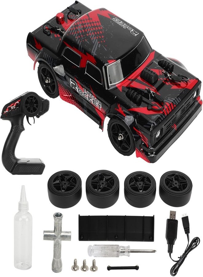 Samtop 1/14 Remote Control High Speed Car, RC Drifting Racing Cars 40km/h 4WD RC Truck 4X4 Off-Road Fast Hobby RC Vehicle Toy with Lights for Boys Kids and Adults - Image 1