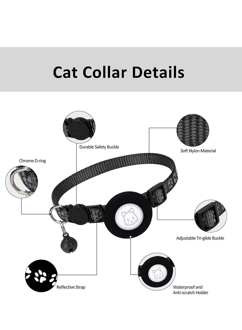 Airtag Reflective Collar with Bell - Image 4