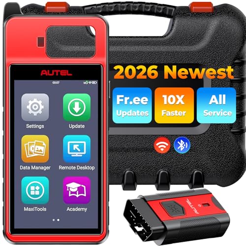 Autel Code Reader Diagnostic Tool 2026 OBDII Scan Tool with Lifetime Free Updates Wireless BT Scan Tool 2GB 64GB Android 90 for Home Mechanics DIYers - Image 1