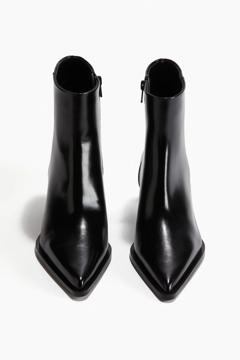 H&M Pointed Ankle Boots