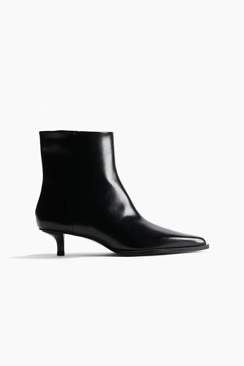 H&M Pointed Ankle Boots