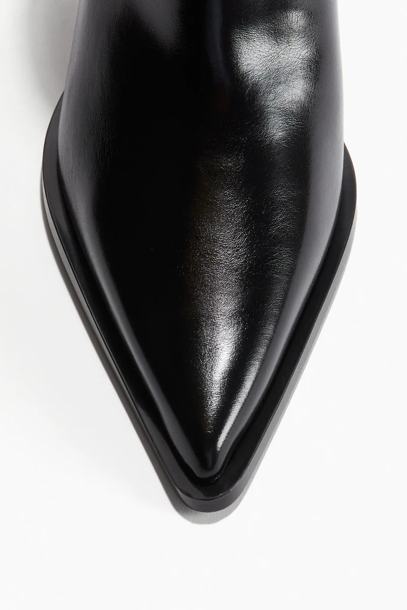 H&M Pointed Ankle Boots