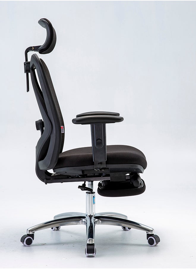 SIHOO - Sihoo M18 Most Comfortable High Back Lumbar Support Computer Swivel Ergonomic Mesh Home Office Desk Chair - Image 1