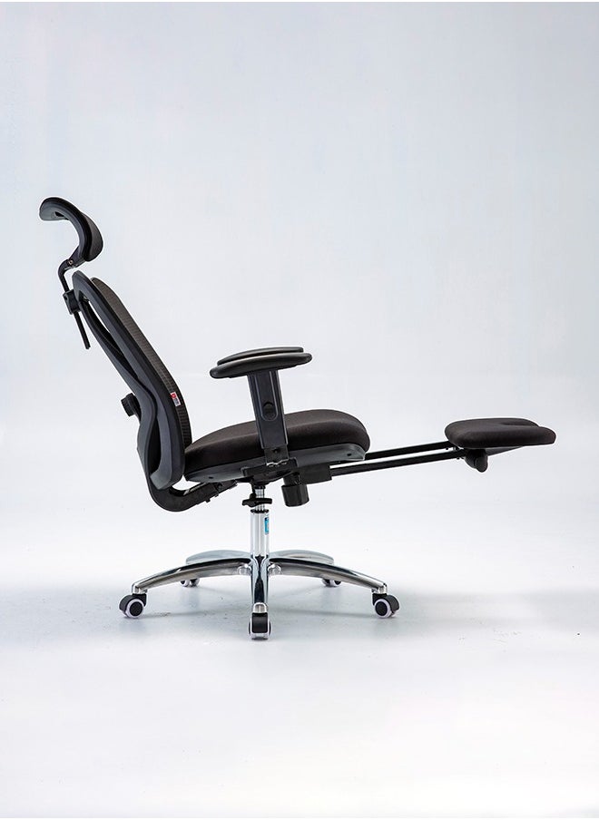 SIHOO - Sihoo M18 Most Comfortable High Back Lumbar Support Computer Swivel Ergonomic Mesh Home Office Desk Chair - Image 1