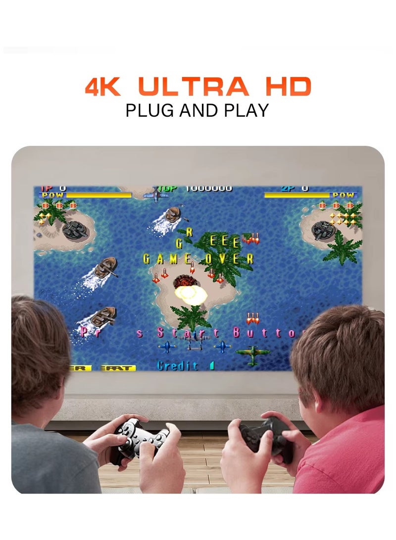 BICCHOO Smart Game Projector  210ANSI Lumens Android 11 Portable Mini Cinema Ultra HD Gaming Projector 130 Inches Screen Display Lamp 4K Home Movie Theater Gaming Video Presentations 180 Degree Rotating Screen Mobile Phone Projection With Remote and 64gb Memory Card - Image 3