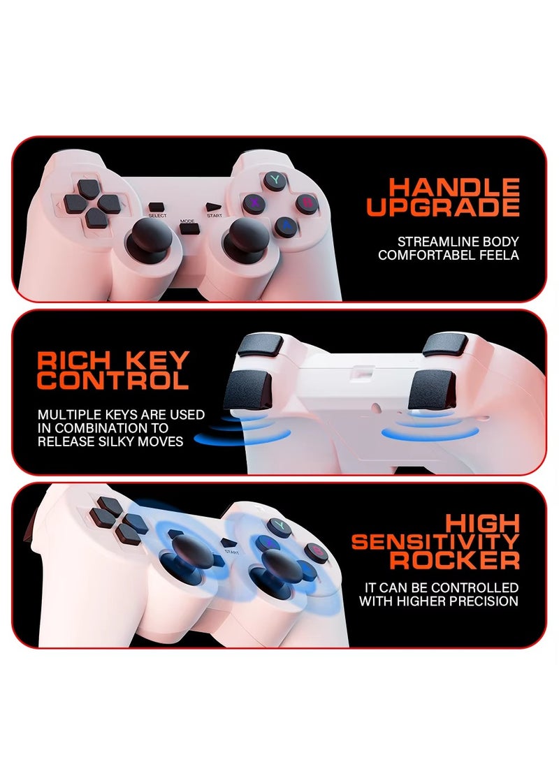 BICCHOO Smart Game Projector  210ANSI Lumens Android 11 Portable Mini Cinema Ultra HD Gaming Projector 130 Inches Screen Display Lamp 4K Home Movie Theater Gaming Video Presentations 180 Degree Rotating Screen Mobile Phone Projection With Remote and 64gb Memory Card - Image 4