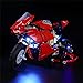 GEAMENT LED Light Kit Compatible with Lego Ducati Panigale V4R Lighting Set for Technic 42107 Building Model Model Set Not Included - Image 3