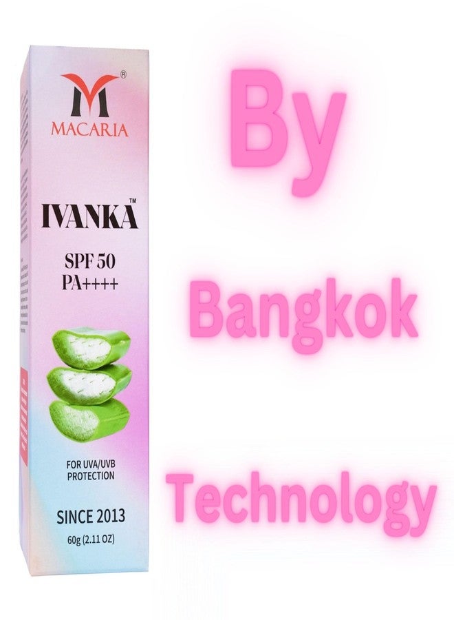 MACARIA Ivanka Face & Body Sunscreen For All Skin Types | Moisturizer for women dry skin - Image 2