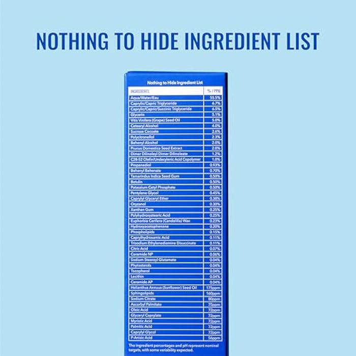 Good Molecules Rich Cream with Ceramides 50 ml / 1.6 oz – Daily Facial Moisturizer for Dry Skin, Redness – Face Lotion with Betulin Soothe, Plump, Hydrate, Moisturize – Anti-aging Skin Care - Image 5