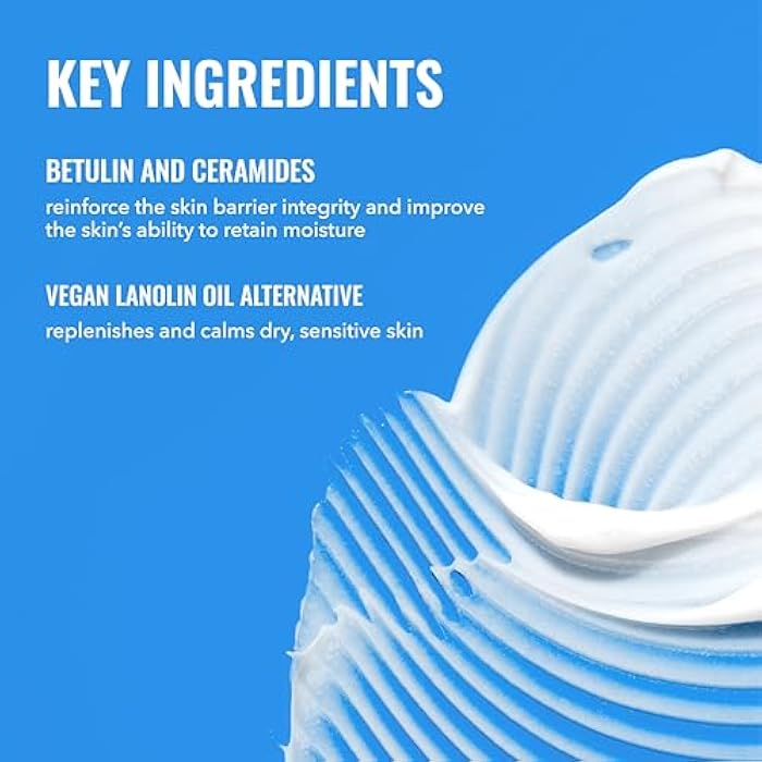 Good Molecules Rich Cream with Ceramides 50 ml / 1.6 oz – Daily Facial Moisturizer for Dry Skin, Redness – Face Lotion with Betulin Soothe, Plump, Hydrate, Moisturize – Anti-aging Skin Care - Image 4