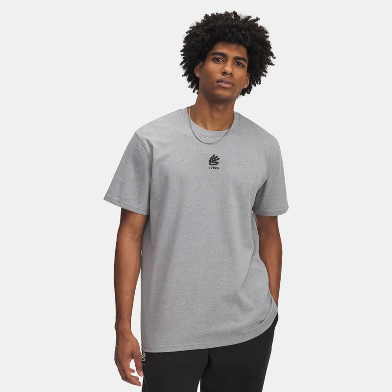 UNDER ARMOUR Men's Curry Logo T-Shirt