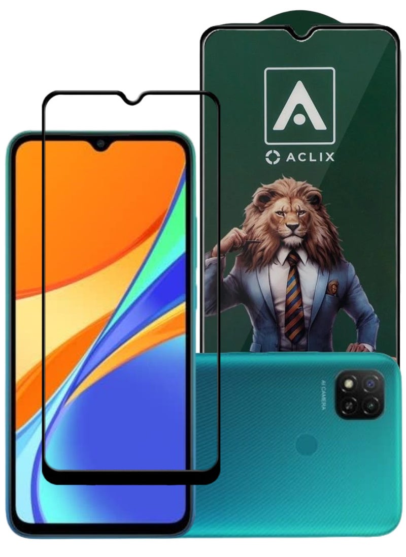 ACLIX Antistatic ESD Dustproof Premium Quality High Definition Tempered Glass Screen Protector Designed For Xiaomi Redmi 9C - Image 1