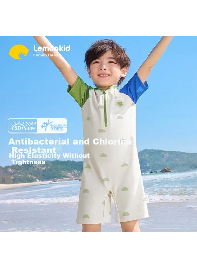 Lemonkid Children's Swimsuit, One-piece Sun Protection Swimwear For Girls And Boys, Baby Two-piece Swimsuit - Image 1