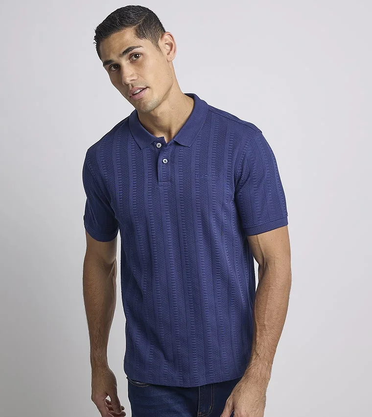 بين شيرمان Ben Sherman Men's Short Sleeve Solid Polo Tees
