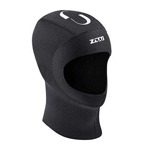 ZCCO Scuba Diving Hood 3mm Neoprene Wetsuit Hood Durable Stretchable Diving Cap Wetsuit, Dive Hood Surfing Thermal Hood for Surfing Snorkeling Kayaking Sailing Canoeing Water Sports(3mm, M) - Image 1