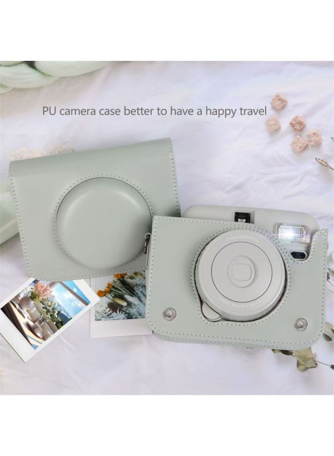 Generic Popoto Domestic Stand-up Camera Brand Direct Leather Bag Shooting Easy To Carry Camera -Color:Rose Pink  - Image 5