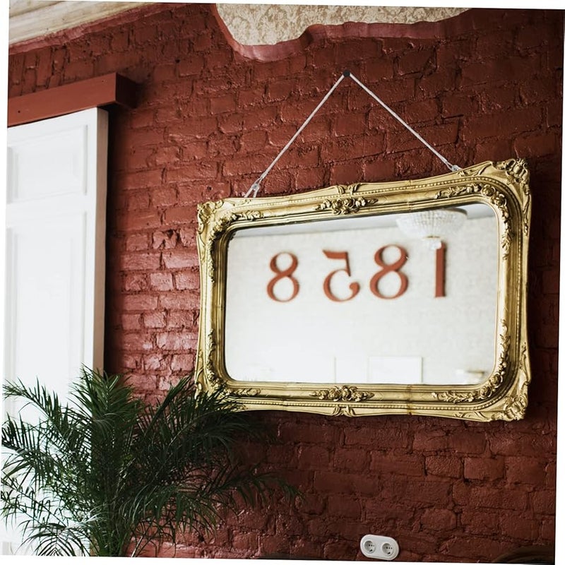 Mikikit 10 حزمة كابل أمان مشبك حبل من الفولاذ المقاوم للصدأ لتجهيزات الإضاءة المعلقة - Image 3