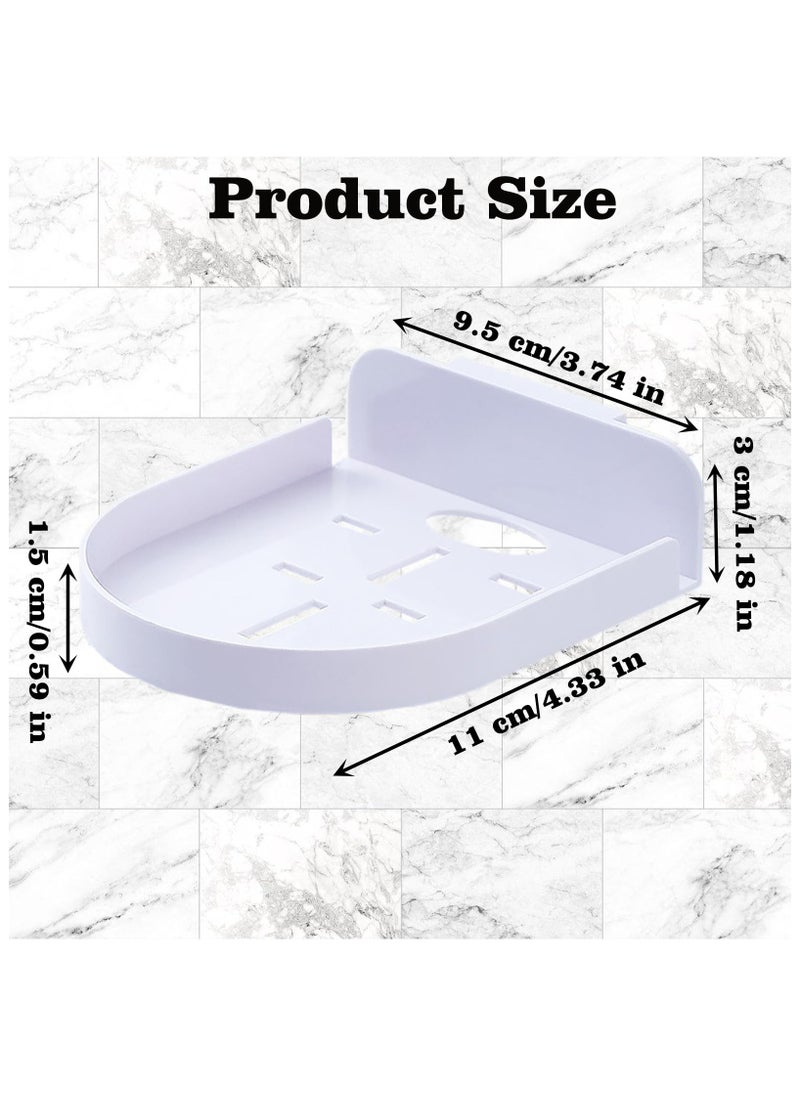 Anmi 5 Pcs Acrylic Floating Shelves , Easy to Install No Drill  - Image 2