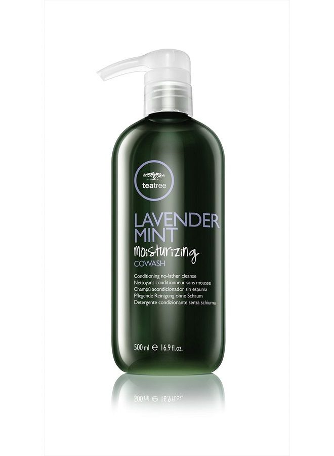 Tea Tree Lavender Mint Moisturizing Cowash, Cleansing Conditioner, For Coarse, Curly + Dry Hair, 16.9 fl. oz. - Image 1