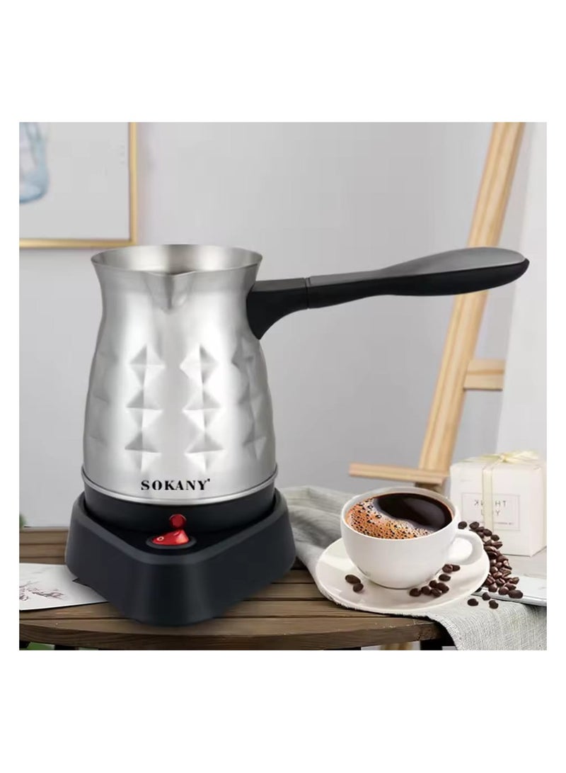 Turkey Coffee Pot Electric Coffee Maker Italian Mocha Pot Greek Turkish Coffee Machine Easy Portable for Household Office - Image 1