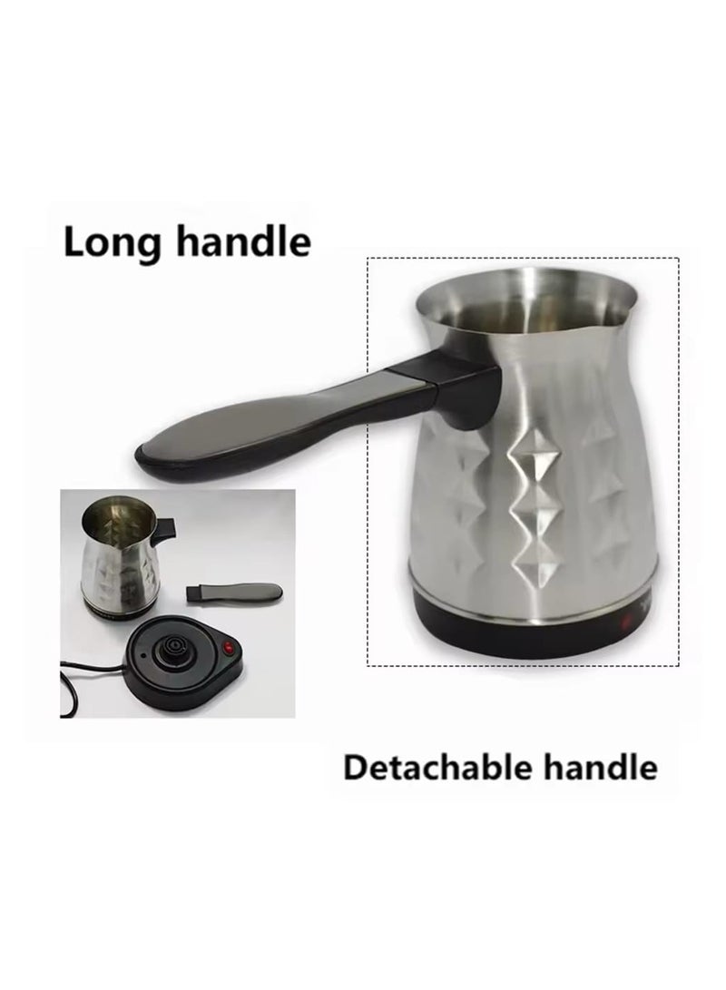 Turkey Coffee Pot Electric Coffee Maker Italian Mocha Pot Greek Turkish Coffee Machine Easy Portable for Household Office - Image 2