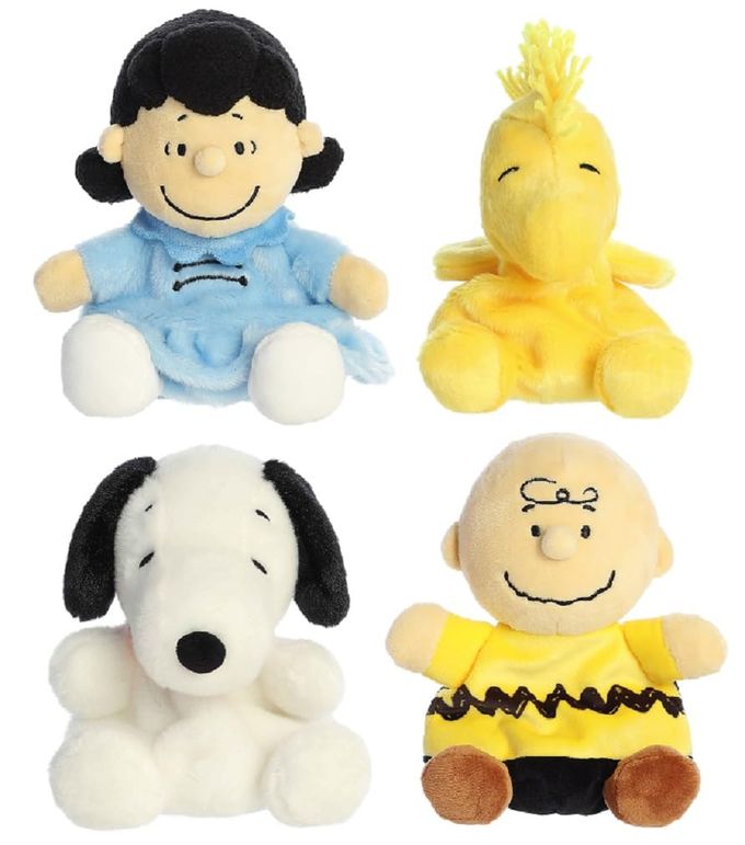 AURORA Peanuts Palm Pal Plush Bundle, Charlie Brown, Lucy, Woodstock and Snoopy - Image 4