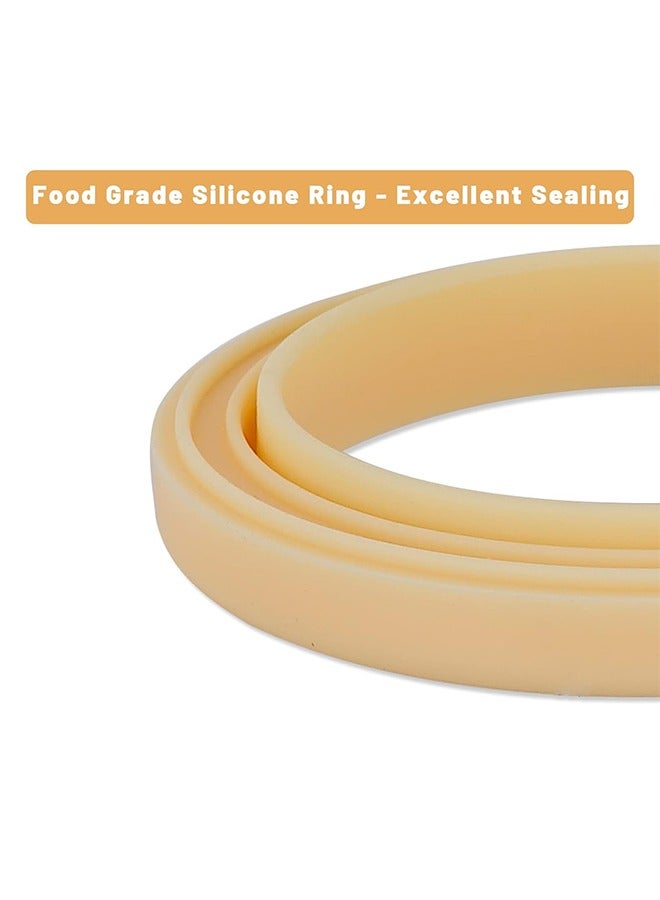 2Pcs 54mm Silicone Steam Ring Grouphead Gasket Replacement Part for Breville Espresso Machine 878 870 860 840 810 500 450  Sage 500 870 875 880 810 878  - Image 2