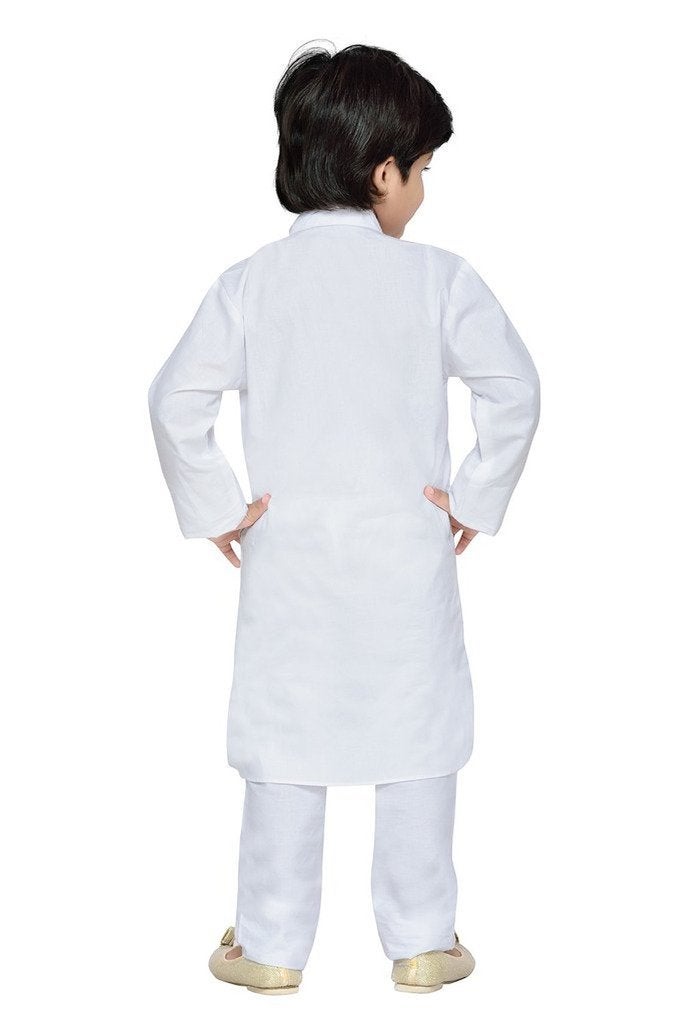 Royal Kurta 100% Cotton Kurta Pyjama Set For Kids - Image 3